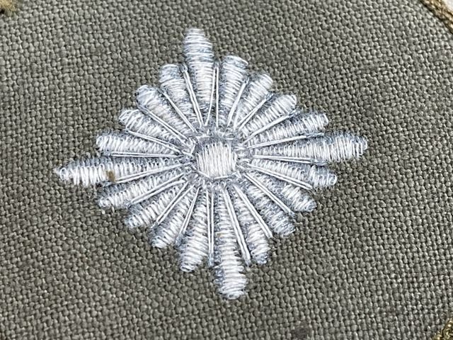 Original WWII German Army Tropical Oberschutz Rank Insignia, UNUSED — image 4