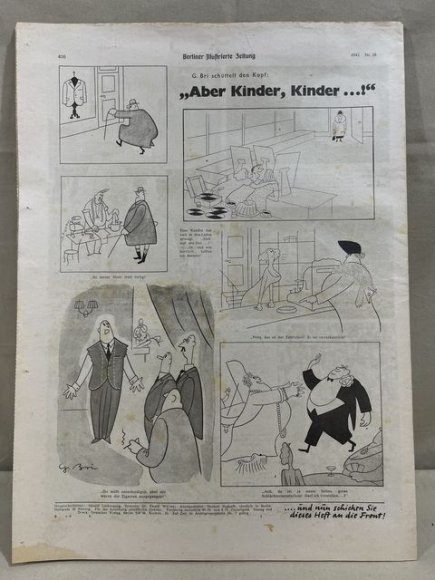 Original WWII German Berliner Illustrierter Zeitung Magazine, July 1942 — image 6