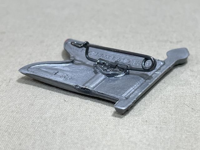 Original WWII German Flag Tinnie, KRAFTFAHRKAMPFTRUPPE — image 3