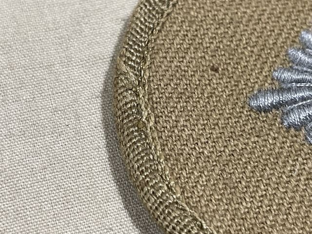 Original WWII German Army Tropical Oberschutz Rank Insignia, UNUSED — image 3