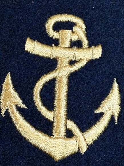 Original WWII German Kriegsmarine (Navy) Boatswain NCO's Career Sleeve Insignia — image 2