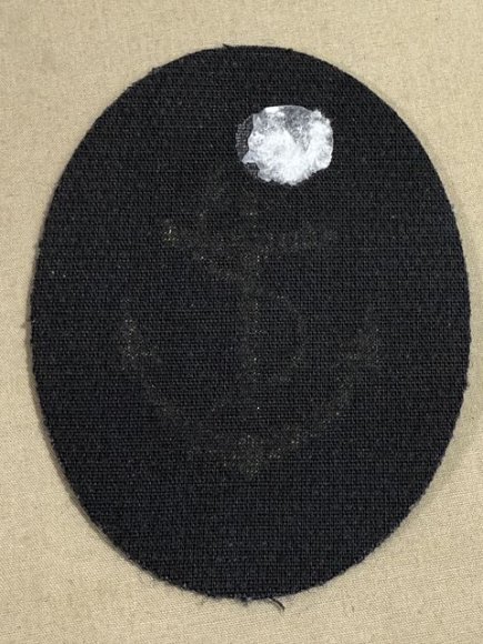 Original WWII German Kriegsmarine (Navy) Boatswain NCO's Career Sleeve Insignia — image 3