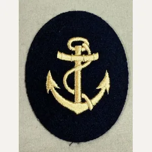 Original WWII German Kriegsmarine (Navy) Boatswain NCO's Career Sleeve Insignia