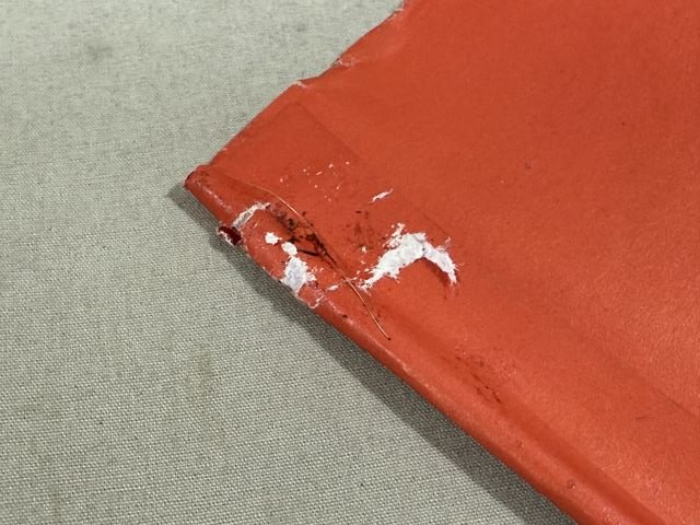 Original Nazi Era German Paper NSDAP Party Rally Flag, UNUSED! — image 3