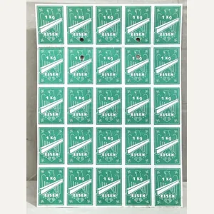 Original Nazi Era German Sheet of Ration Tickets for Purchasing …