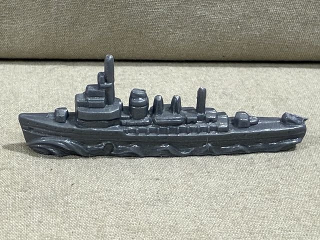 Original WWII German WHW Donation Figure, Destroyer — image 2