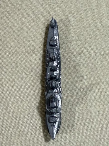 Original WWII German WHW Donation Figure, Destroyer — image 3