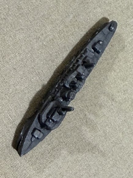 Original WWII German WHW Donation Figure, Destroyer — image 3