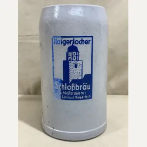 Original WWII or Pre-War German Haigerlocher Schloþbr‰u Beer Stein