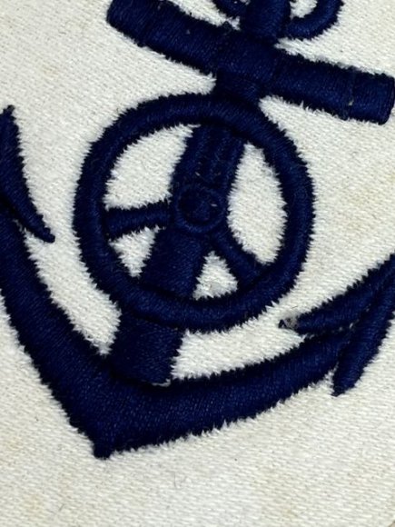 Original WWII German Navy Motor Transport NCO's Career Sleeve Insignia — image 2