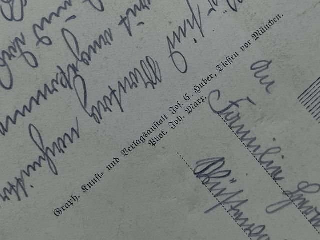 Original Nazi Era German Personality Postcard, HITLER! — image 5