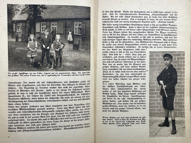 Original WWII German M—lders and His Men Book, M—lders und seine Mðnner — image 6