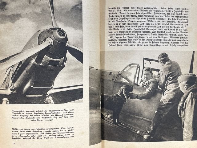 Original WWII German M—lders and His Men Book, M—lders und seine Mðnner — image 7