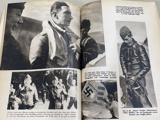 Original WWII German M—lders and His Men Book, M—lders und seine Mðnner — image 9
