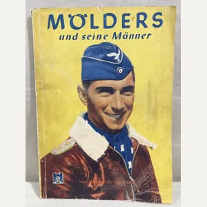 Original WWII German M—lders and His Men Book, M—lders und …