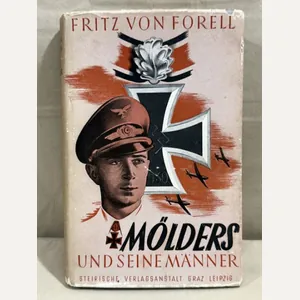 Original WWII German M—lders and His Men Book, M—lders und …