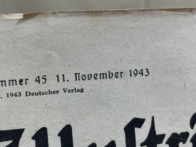 Original WWII German Magazine, Berliner Illustrierte Zeitung — image 2