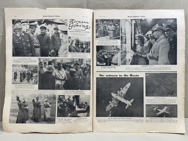 Original WWII German Magazine, Berliner Illustrierte Zeitung — image 3