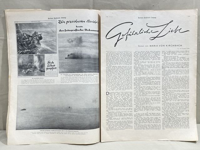 Original WWII German Magazine, Berliner Illustrierte Zeitung — image 4