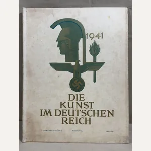 Original WWII German Art in the German Reich Magazine, DIE …