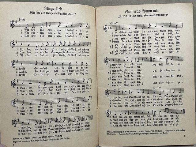 Original WWII German Soldiers Song Book, Das Lied der Front — image 5