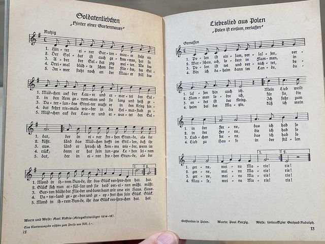 Original WWII German Soldiers Song Book, Das Lied der Front — image 5