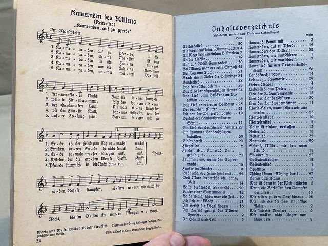 Original WWII German Soldiers Song Book, Das Lied der Front — image 6