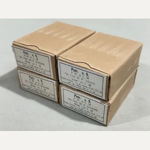Original WWII German Cardboard 8mm Ammunition Boxes, Set of 4