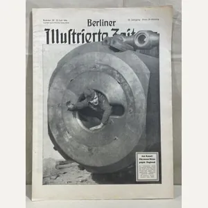 Original WWII German Magazine, Berliner Illustrierte Zeitung