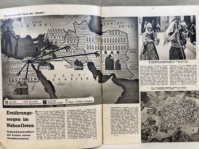 Original WWII German Magazine Die Woche, November 1943 — image 4
