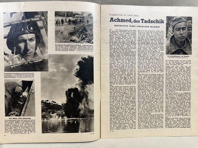 Original WWII German Magazine Die Woche, November 1943 — image 6