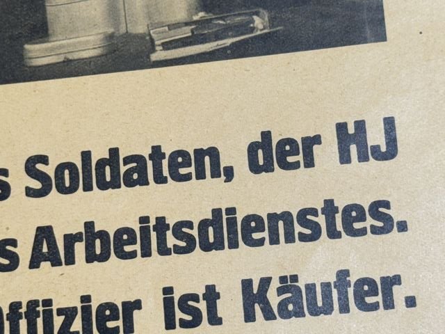 Original Pre-WWII German FEMA Advertisement Poster — image 5