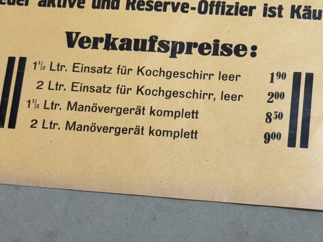 Original Pre-WWII German FEMA Advertisement Poster — image 7