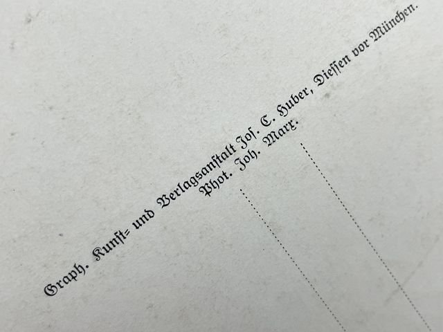 Original Nazi Era German Personality Postcard, HITLER! — image 6