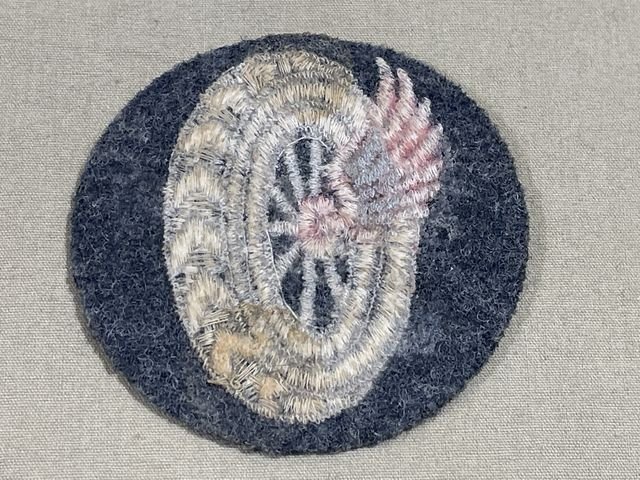 Original WWII German Luftwaffe Motor Transport Equipment Administrator's Trade Sleeve Insignia — image 4