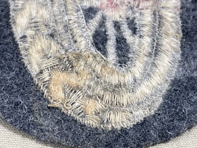 Original WWII German Luftwaffe Motor Transport Equipment Administrator's Trade Sleeve Insignia — image 6