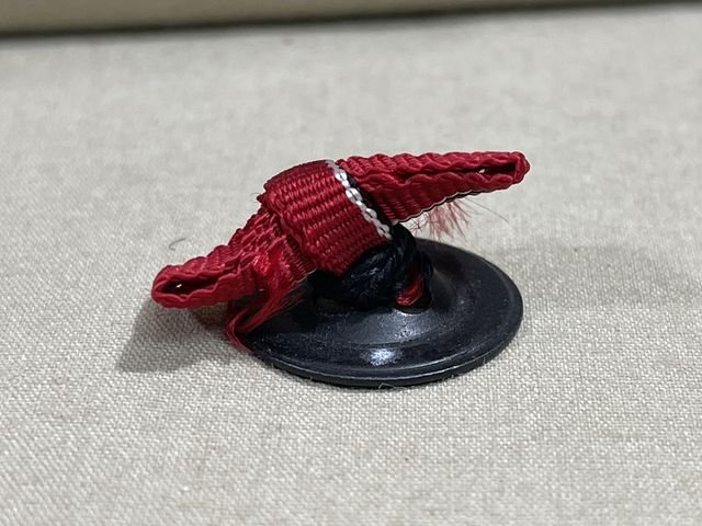 Original WWII German Russian Front Medal Lapel Button Hole Ribbon, UNISSUED — image 3