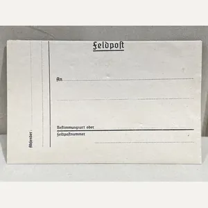 Original WWII German FELDPOST Letter/Envelope
