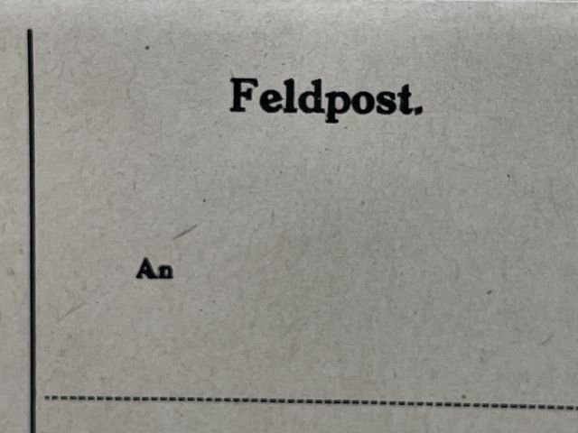 Original WWII German FELDPOST Letter/Envelope — image 2