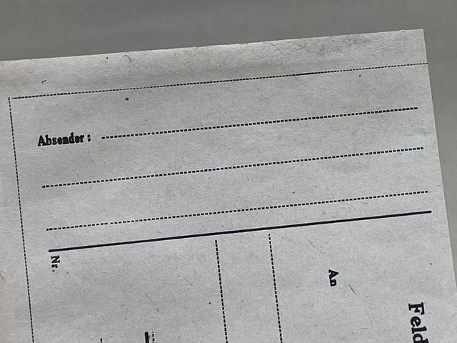 Original WWII German FELDPOST Letter/Envelope — image 4