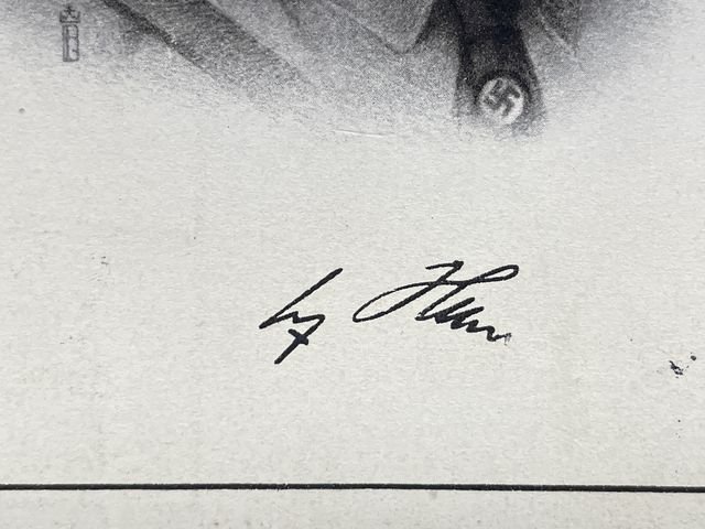 Original Nazi Era German Personality Postcard, HITLER! — image 3