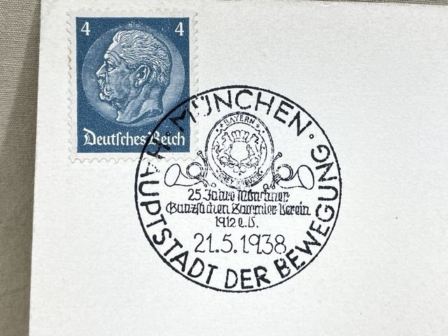 Original Nazi Era German Personality Postcard, HITLER! — image 5