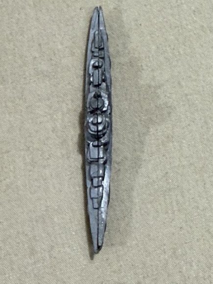 Original WWII German WHW Donation Figure, Battle Ship — image 3