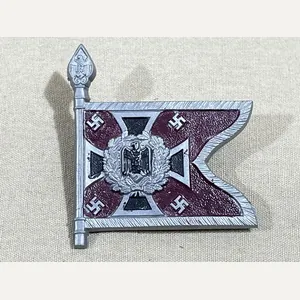 Original WWII German Flag Tinnie, ARTILLERIE