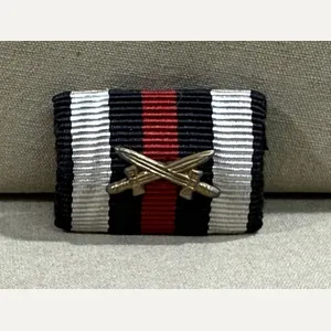 Original Pre-WWII German Combatant's 1914-18 Cross of Honor Ribbon Bar, …