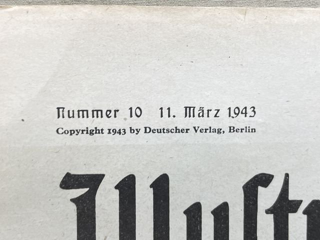 Original WWII German Magazine, Berliner Illustrierte Zeitung — image 2