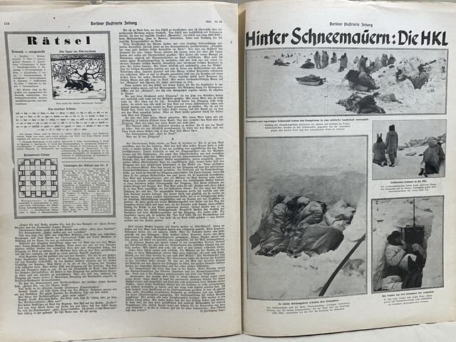 Original WWII German Magazine, Berliner Illustrierte Zeitung — image 5