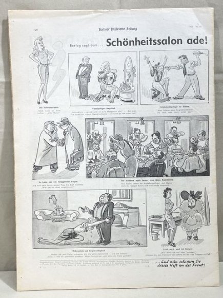 Original WWII German Magazine, Berliner Illustrierte Zeitung — image 6