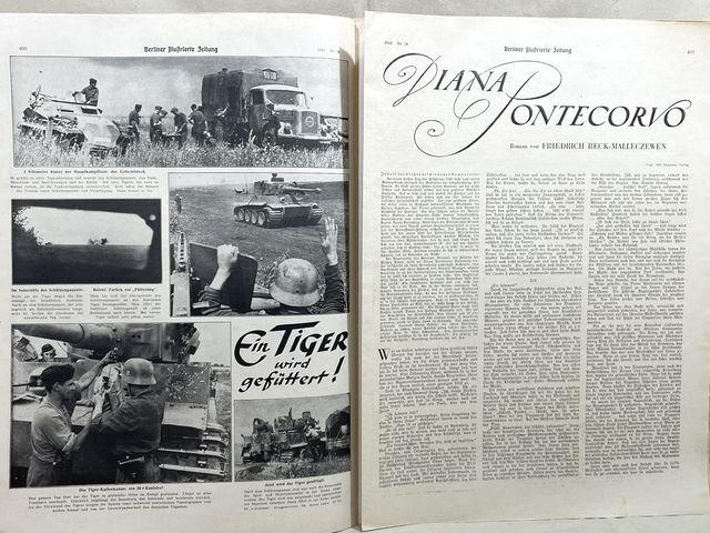 Original WWII German Magazine, Berliner Illustrierte Zeitung — image 4