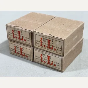Original WWII German Cardboard 8mm In Stripper Clips Ammunition Boxes, …